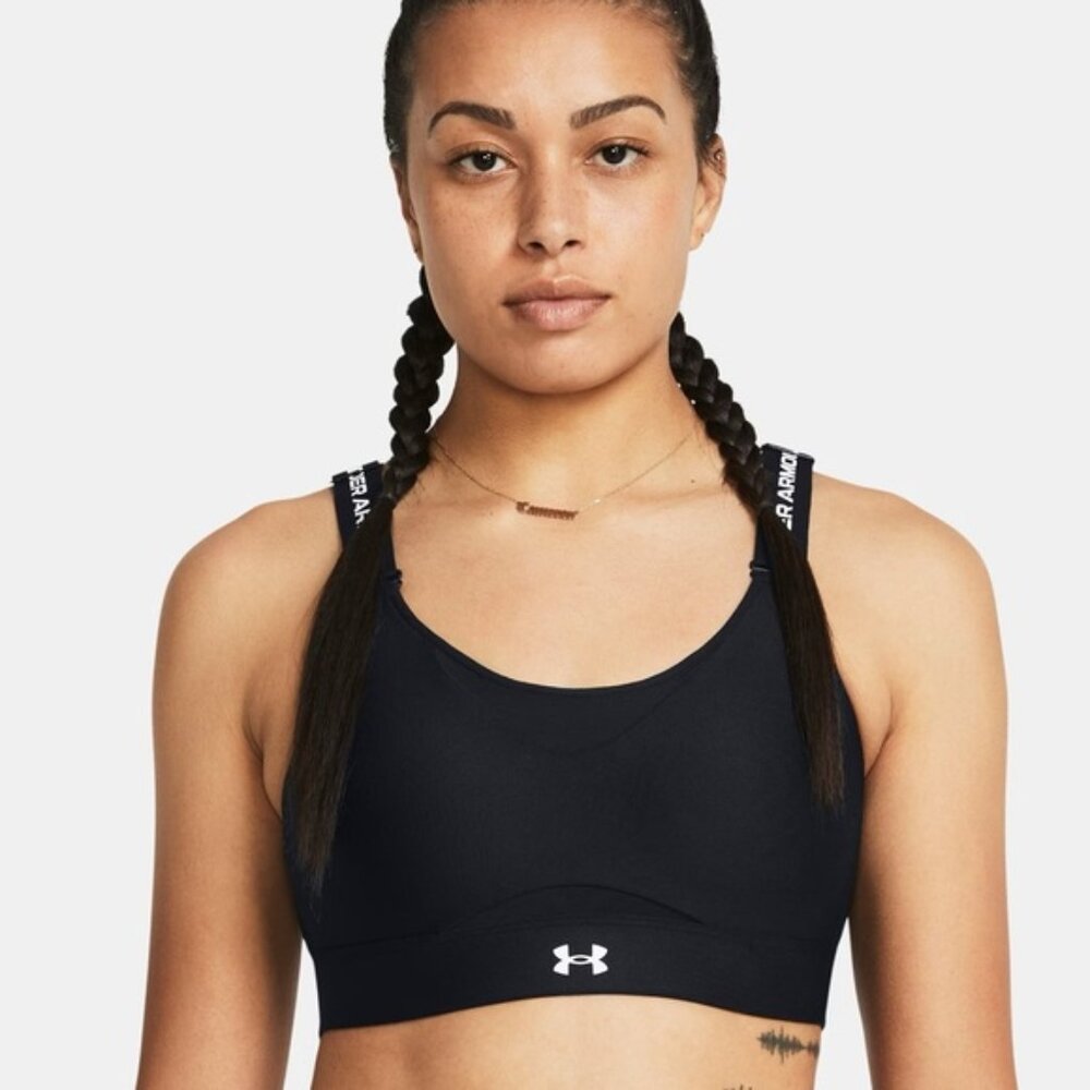 Under Armour Women’s UA Infinity High Zip Sports Bra (Size: XL)(NWT)